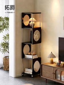 TUOJUE | Multifunctional Corner Storage Shelf Moveable