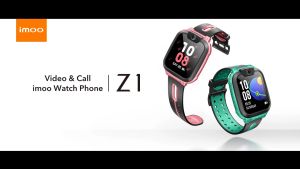 imoo Watch Phone Z1 Kids Smart Watch 4G Kids Smartwatch Phone with Long-lasting Video & Phone Call Kids GPS Watch with Real-time Locating & IPX8 Water-Resistance (Pink)