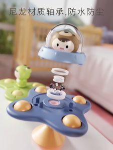 Mamibayi Mainan Sensorik Hand Fidget Spinner Bentuk Beruang Untuk Bayi 0-4 Tahun