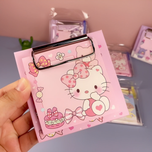 A6 Notepad Daily Planner and Notepad with Clip Board and Pen