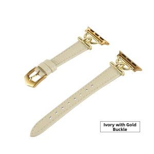 iSeriseWatch | Genuine Leather Watch Band for Apple Watch 45mm 41mm