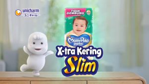 [Paket isi 3] MamyPoko Pants X-tra Kering Slim Tidak Gembung S32
