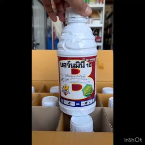 บอร์นมินี่ บิสไพริแบก บิสไพริแบค-โซเดียม (ข้าวไม่แดง ไม่งัน) กำจัดหญ้าในนาข้าว กำจัดหญ้าหญ้าแดง หญ้าข้าวนก กก หนวดปลาดุก