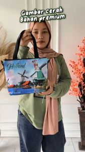 TAS HOLLAND AMSTERDAM TAS SELEMPANG BISA JING JING READY 6 MOTIF SIAP KIRIM ST 005