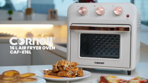 Cornell Air Fryer Oven (16L) | CAF-E16L - Capacity 16L 60 Minute Timer Up to 230°C 2 Year Warranty MS SIRIM Certified