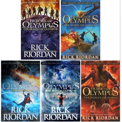 [SG Stock] Percy Jackson Heroes of Olympus (5 Books)