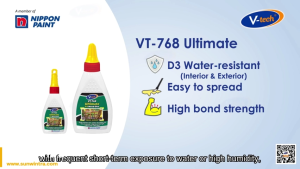 V-TECH 125GM VT-768 ULTIMATE D3 WOOD GLUE