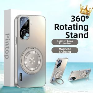 SIMERST | Magnetic Stand Anti-drop Matte Finish Full-body Case