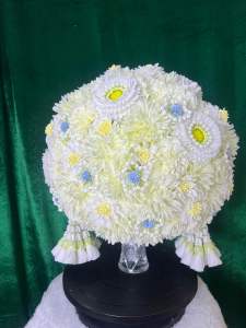 แจกันพุ่มดอกไม้ประดิษฐ์ ระบุโทนสีได้ สวยมากจ้า