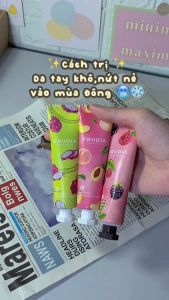 Kem dưỡng da tay SEOMOU kem dưỡng da tay giúp mềm mịn dưỡng ẩm trắng sáng giảm khô da 30g