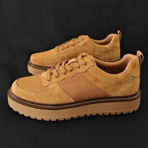 Large Size Mens Shoes 46 Genuine Leather British Style Work Boots 47 American Retro Big Head Shoes 48 Thick Bottom Low Cut Martin Boots