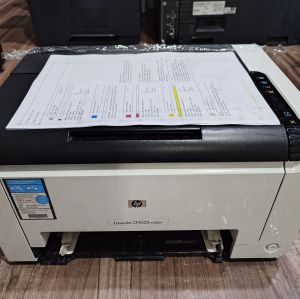 Printer Warna Siap Pakai Toner full 100% hp laserjet cp1025
