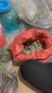 ปลาซิวอ้าวตากแห้ง1กิโลกรัม ปลาซิวตากแห้งแบบมีรสชาตินัว ปลาแห้ง