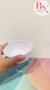 Chén Cơm Melamine Màu Trắng