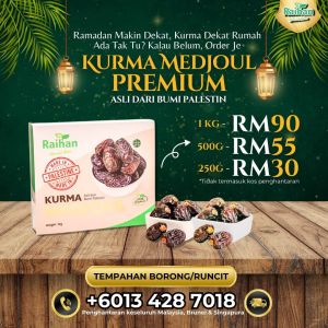 kurma Medjoul gred Elite Jumbo  Asli muslim Palestin RAIHAN