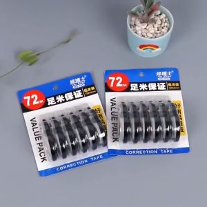 METECH 6 In 1 Correction Tape 72M Correction Set School Supplies Office Supplies