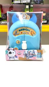 [KST] Tas Ransel Mainan Dokter Dokteran Alat Dokter Sapi Biru Edukatif Anak Bermain Peran 2in1