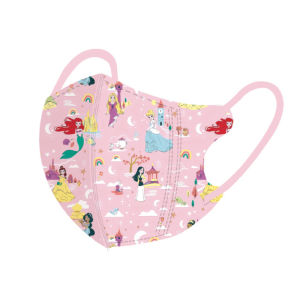 3D Cartoon Mask Meleti Biba Kuro Milu Childrens Stereoscopic Mouth Cartoon Mask Cinnamon Dog Belle Princess Individually Packaged