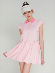 CASTELBAJAC GOLF | Summer Fashion Long Collar Dress