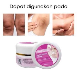 YURIZUMI BRIGHTENING CREAM — Krim Pemutih Area Lipatan & Tubuh | BPOM & Halal