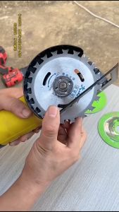 Dudukan Gerinda Tangan Circular Saw Pemotong Kayu Stand Holder Breket Lengkap Bonus 1 Mata Grinda