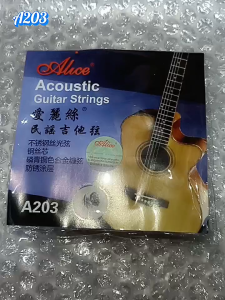 Dây Đàn Guitar Acoustic A203 Lõi dây đồng cao cấp Lớp Phủ Phosphor Bronze hạn chế ăn mòn độ bền cao âm thanh cực hay