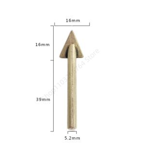 1Pcs Plastic Repair Triangular Copper Smoothing Head Welding Tip Welder Soldering Iron Tip 16mm 20mm for 60 Watt Plastic Welding