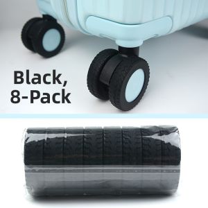 Thickened Silicone Protective Cover for Luggage Bag Wheel Tire Anti-wear Universal Wheel Cover Bag Accessories Travel Gear