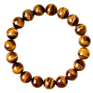 FUJINJIA | High-grade Natural Yellow Tigers Eye Bead Bracelet