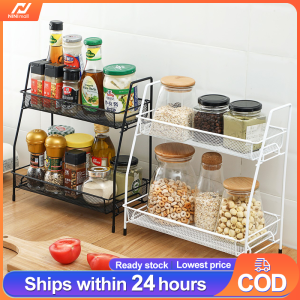Stainless Steel Kitchen Organizer Display Rack Syrup Rack Fruit Dew Sugar Bottle Holder Sauce Storage RackBar Bottle Organizer Rack