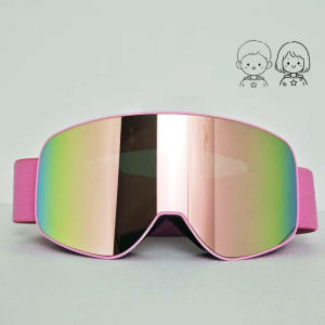 All-Scene Kids Snow Sport Goggles Scratch Anti-Fog Lens Shock Absorbing Full Ventilation Dust Resistant Winter Eyewear