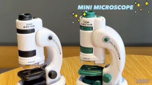 BYJ Steam Microscope Portable Microscope Science Toys for Kids