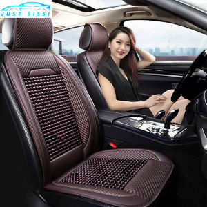 Cool wooden bead car seat cushion breathable comfortable and cool universal waterproof seat cushion