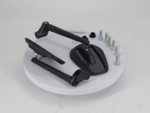 Motorcycle Carbon Side Mirror Real Carbon Fiber Version Adjustable