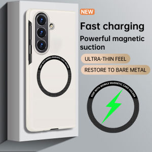 szhaiyu | Skin Feel Phone Case for Samsung Galaxy Z Fold 7 6 5 4 8 ultra Fold8 Fold7 For Magsafe Magnetic Wireless Charging Cover Thin