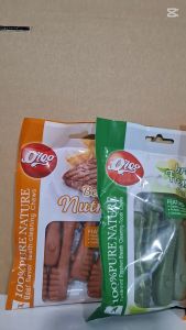 Bánh xương gặm Orgo cho chó bổ sung Canxi sạch răng thơm miệng cho bé cún gói 90g xương gặm cho chó - Nuôi Pet Shop