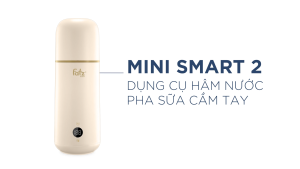 Dụng cụ hâm nước pha sữa cầm tay Fatz Baby Mini Smart 2 FB3625VA dùng pin hoàn toàn nhiệt độ 37-50
