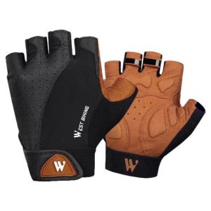 West Biking | Half Finger Summer Thickening Shockproof Breathable Cycling Gloves