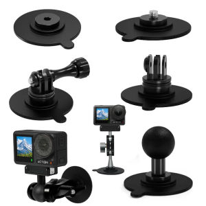 Helmet Adhesive Sticker Base 1/4 Screw Car Dashboard Phone Holder Mount for Gopro 13 Insta360 X5 OSMO Action 5Pro Pocket 3 Stand