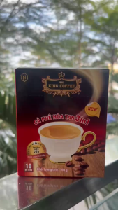 Cà Phê Sữa Hoà Tan King Coffee 3in1 (10 gói x 16g)