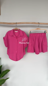 LEWIS EMMA - Marina Set (6 Bulan-14 Tahun) Setelan Pakaian Anak Perempuan / Baju Set Atasan Bawahan