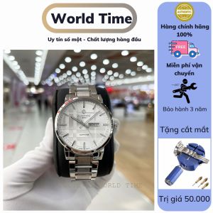 Đồng hồ nam Sunrise DM1204SWA Full box chính hãng mặt kính saphire chống xước chống nước 3ATM