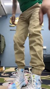 Quần Jogger Kaki - JG1 Chất liệu Co Giãn Cao Cấp Gía Sỉ Hàng Xuất Khẩu Vải Xịn MQ LUXURY