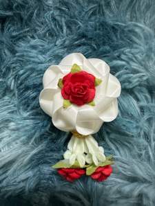 เหรียญโปรยทาน พวงมาลัยจิ๋ว งานตัวเปล่า (แพ็คละ 10 ชิ้น)