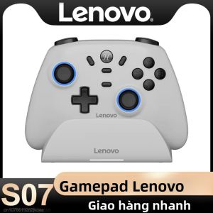 Tay Cầm Chơi Game Lenovo S07 Có Chức Năng TURBO Bộ Điều Khiển Cần Điều Khiển Có Độ Nhạy Cao Cho Điện Thoại Di Động/máy Tính bảng/TV Thông Minh - USB Bluetooth 2.4G