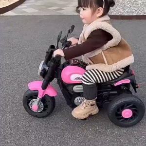 Motorcycle for Kids Rechargeable Remote Control Ride On Motorbike Kids Car Music Lighting Toys Riding 兒童機車