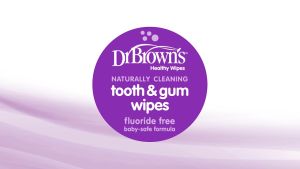 Dr. Brown’s™ Tooth and Gum Healthy Wipes 30 Count