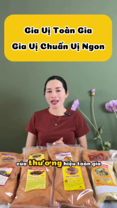 Bột nghệ Toàn Gia gói 500g mác vàng gia vị nấu ăn tạo màu đẹp cho món kho chiên xào