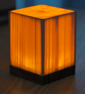 Đèn Trang Trí LED Gỗ USB Sạc Cảm Ứng Gỗ Tùy Chỉnh Thiết Kế Scandinavia Cho Phòng Khách Phòng Ăn Phòng Ngủ