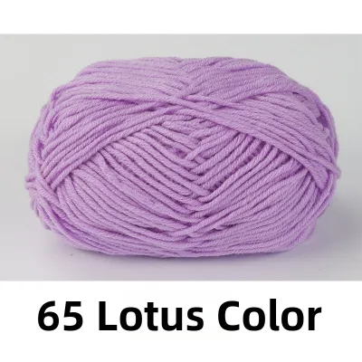 Soft Chunky Milk Cotton Yarn for Crochet and DIY